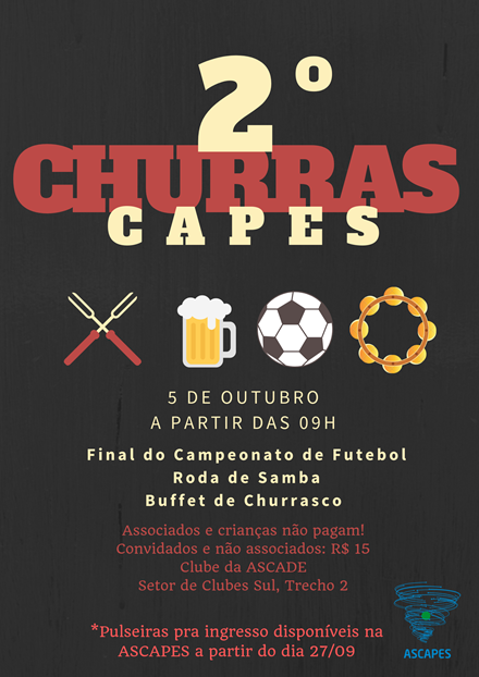 5 DE OUTUBRO – 2º CHURRASCAPES!