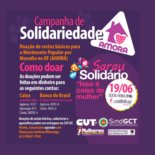 Campanha de Solidariedade Amora