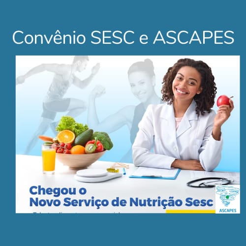 Convênio SESC e ASCAPES: Serviço de nutrição